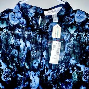 NWT Addition-Elle floral blouse for women 2X
